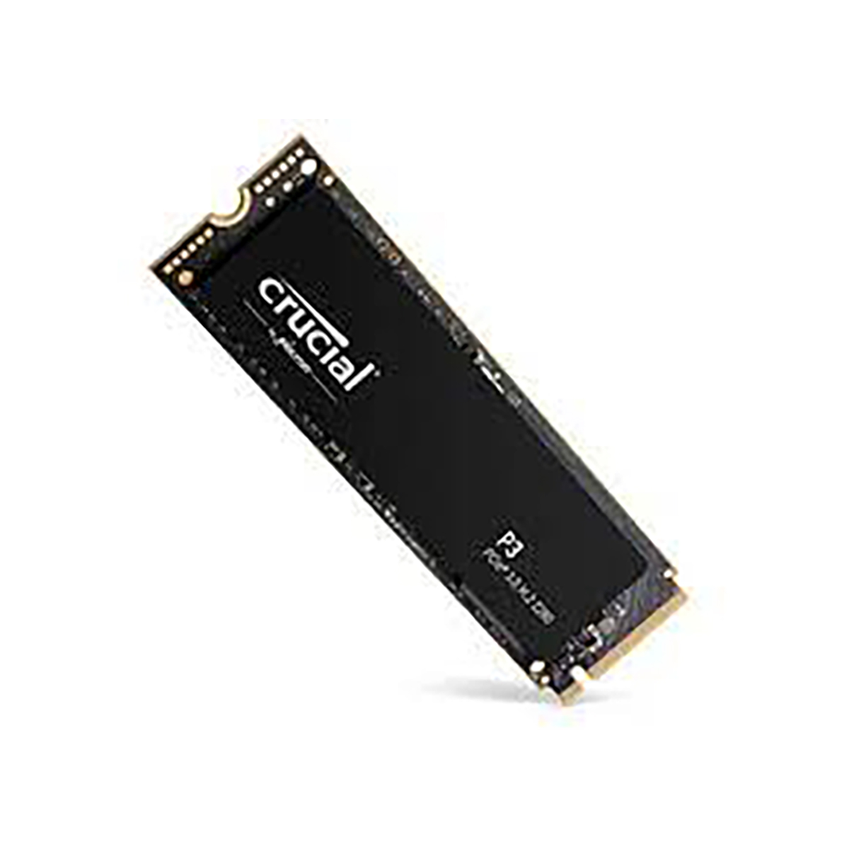 UNIDAD DE ESTADO SOLIDO SSD CRUCIAL P3 NVME M.2 2280 2TB PCIE GEN 3X4 3DNAND LECT.3500/ ESCR.3000 MB/S  - CT2000P3SSD8