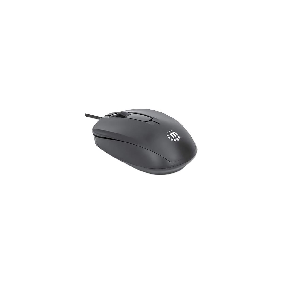 Manhattan Mouse USB óptico con cable - Comfort II (190190)