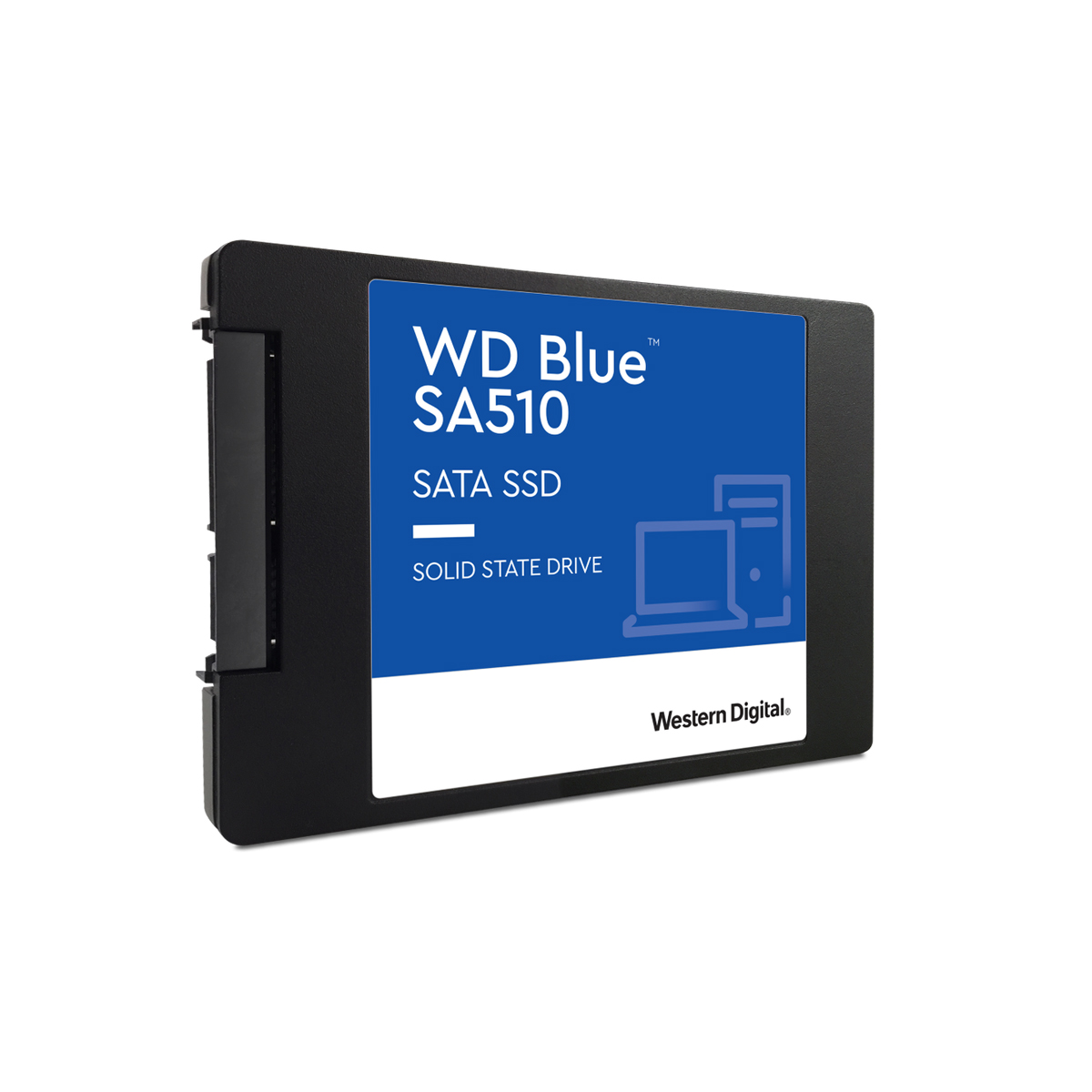 UNIDAD SSD 2.5" WD 1TB (WDS100T3B0A-RC) BLUE SA510, 7MM, SATA3, 3D NAND RECERTIFICADO - WDS100T3B0A-RC